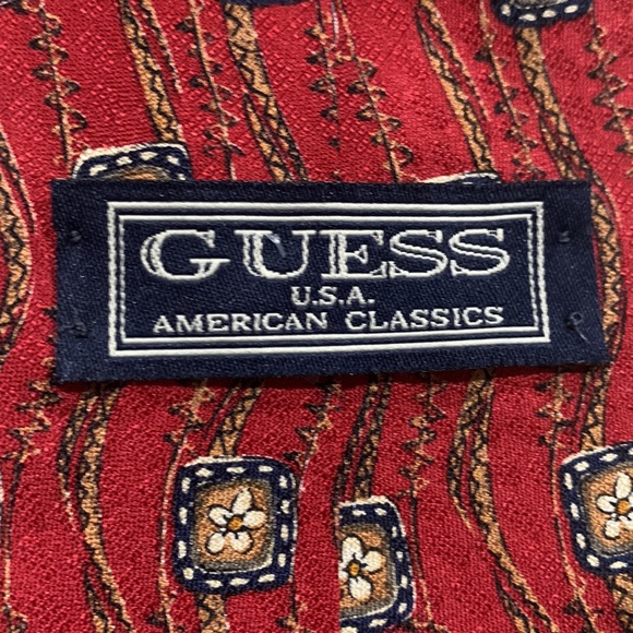 GUESS SILK Tie - Picture 5 of 7